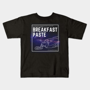 Breakfast Paste (starry bg) Kids T-Shirt